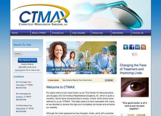 CTMAX Web Re-Design by The imagination Factory