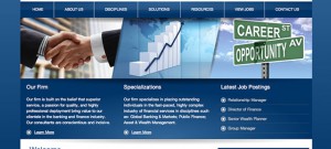 Website Design and Development for Anderson Search Group by The Imagination Factory