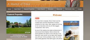 Website Design and Retained Content Generation for Cheryl Grant by The Imagination Factory