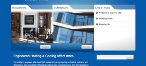 Website Design and Development for Engineered Heating and Cooling by The Imagination Factory