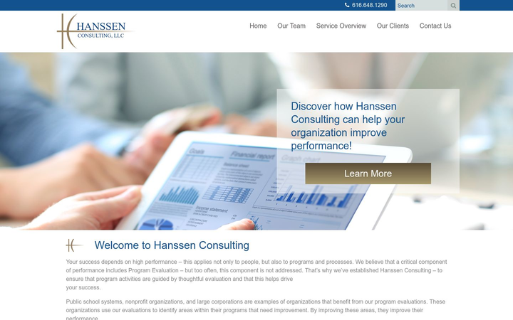 Project for Hanssen Consulting