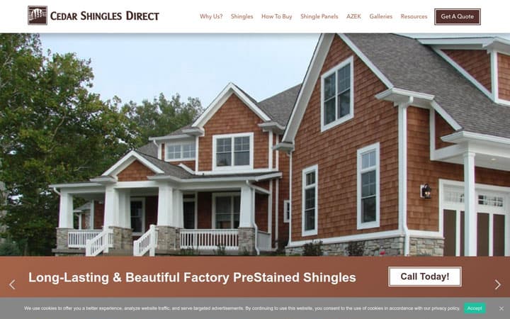 Project for Cedar Shingles Direct