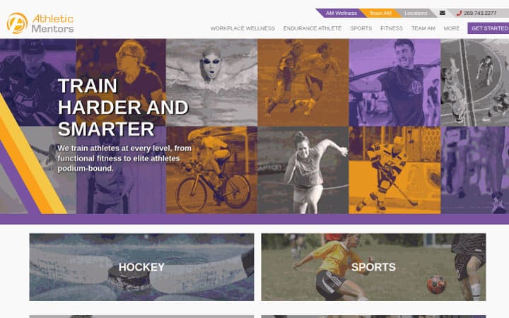 Project for Athletic Mentors Revamp